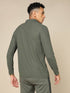 Men Solid Slim Fit Polo T-shirt with MATPIQ