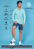 Men Solid Slim Fit Polo T-shirt with MATPIQ