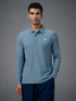 Men Solid Slim Fit Polo T-shirt with MATPIQ