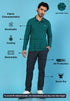 Men Solid Slim Fit Polo T-shirt with MATPIQ