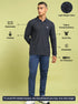 Men Solid Slim Fit Polo T-shirt with MATPIQ