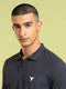 Men Solid Slim Fit Polo T-shirt with MATPIQ