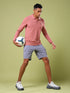 Men Solid Slim Fit Polo T-shirt with MATPIQ