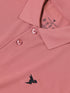 Men Solid Slim Fit Polo T-shirt with MATPIQ