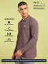 Men Solid Slim Fit Polo T-shirt with MATPIQ