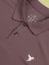 Men Solid Slim Fit Polo T-shirt with MATPIQ