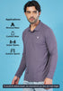 Men Solid Slim Fit Polo T-shirt with MATPIQ