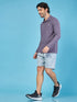 Men Solid Slim Fit Polo T-shirt with MATPIQ
