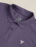 Men Solid Slim Fit Polo T-shirt with MATPIQ