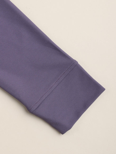 Men Solid Slim Fit Polo T-shirt with MATPIQ