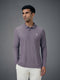 Men Solid Slim Fit Polo T-shirt with MATPIQ