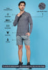 Men Solid Slim Fit Polo T-shirt with MATPIQ