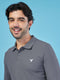 Men Solid Slim Fit Polo T-shirt with MATPIQ