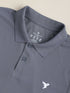 Men Solid Slim Fit Polo T-shirt with MATPIQ