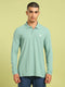 Men Solid Slim Fit Polo T-shirt with MATPIQ