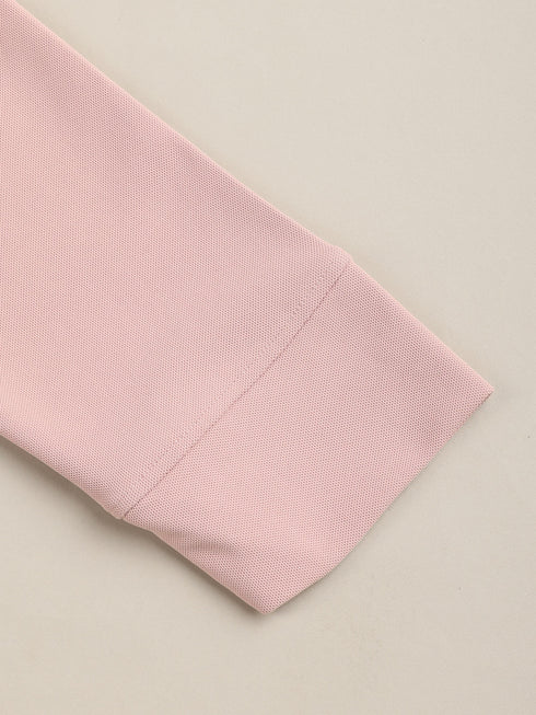 Men Solid Slim Fit Polo T-shirt with MATPIQ