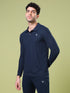 Men Solid Slim Fit Polo T-shirt with MATPIQ