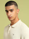 Men Solid Slim Fit Polo T-shirt with MATPIQ