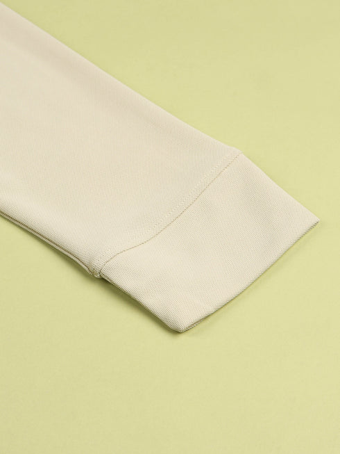 Men Solid Slim Fit Polo T-shirt with MATPIQ