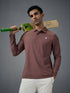 Men Solid Slim Fit Polo T-shirt with MATPIQ