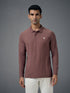 Men Solid Slim Fit Polo T-shirt with MATPIQ