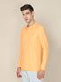 Men Solid Slim Fit Polo T-shirt with MATPIQ