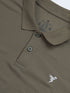 Men Solid Slim Fit Polo T-shirt with MATPIQ