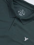 Men Solid Slim Fit Polo T-shirt with MATPIQ