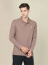 Men Solid Slim Fit Polo T-shirt with MATPIQ