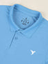 Men Solid Slim Fit Polo T-shirt with MATPIQ