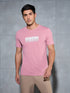 Men Printed Slim Fit Round Neck T-shirt with COTFLEX