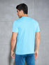 Men Printed Slim Fit Round Neck T-shirt with COTFLEX