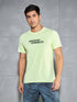 Men Printed Slim Fit Round Neck T-shirt with COTFLEX