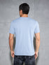 Men Printed Slim Fit Round Neck T-shirt with COTFLEX