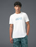 Men Printed Slim Fit Round Neck T-shirt with COTFLEX