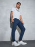 Men Printed Slim Fit Round Neck T-shirt with COTFLEX