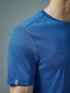 Men Solid Slim Fit Crew Neck T-shirt with DOUBLE COOL