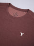 Men Plus Size Solid Slim Fit Crew Neck T-shirt with DOUBLE COOL