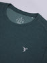 Men Plus Size Solid Slim Fit Crew Neck T-shirt with DOUBLE COOL
