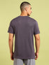 Men Solid Slim Fit Crew Neck T-shirt with DOUBLE COOL