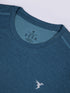 Men Plus Size Solid Slim Fit Crew Neck T-shirt with DOUBLE COOL
