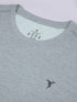 Men Plus Size Solid Slim Fit Crew Neck T-shirt with DOUBLE COOL
