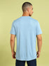 Men Solid Slim Fit Crew Neck T-shirt with DOUBLE COOL