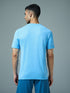 Men Solid Slim Fit Crew Neck T-shirt with DOUBLE COOL