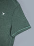 Men Plus Size Solid Slim Fit Crew Neck T-shirt with DOUBLE COOL