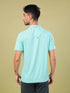 Men Melange Slim Fit Polo T-shirt with DOUBLE COOL