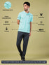 Men Melange Slim Fit Polo T-shirt with DOUBLE COOL