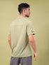 Men Melange Slim Fit Polo T-shirt with DOUBLE COOL