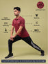 Men Melange Slim Fit Polo T-shirt with DOUBLE COOL
