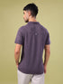 Men Melange Slim Fit Polo T-shirt with DOUBLE COOL